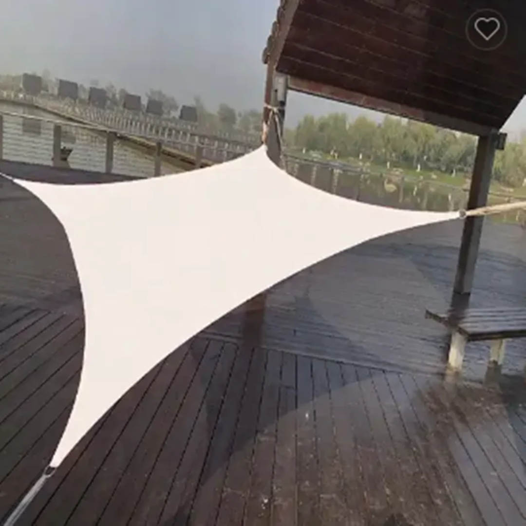 HDPE Rectangle Shade Sail – 98% UV Protection