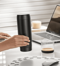 2 - in - 1 Portable Coffee Machine – Capsule & Ground | Rechargeable Espresso Maker - Eaze Mart