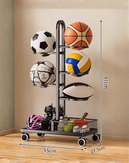 Balls & Accessories rack - Eaze Mart