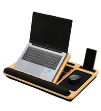Bamboo Portable Laptop Desk - Eaze Mart