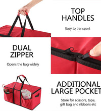 Christmas Ornament Storage Bag - Eaze Mart