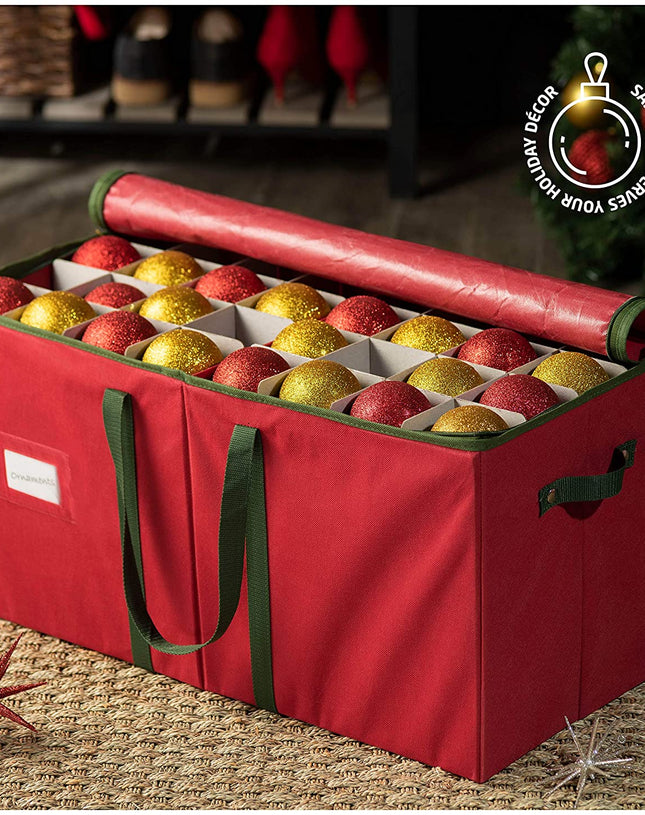 Christmas Ornament Storage Bag - Eaze Mart