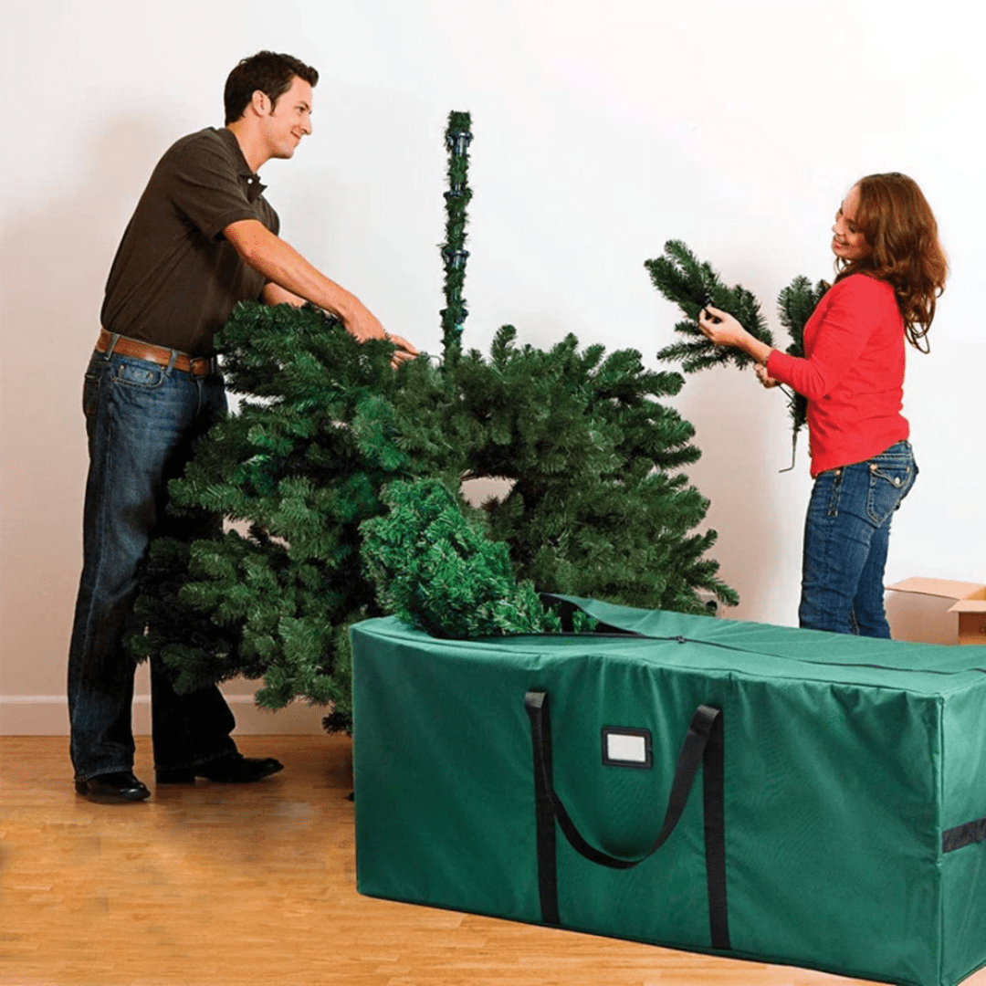 Christmas Tree Storage Bag – Heavy Duty Oxford | Waterproof & Tear Resistant - Eaze Mart