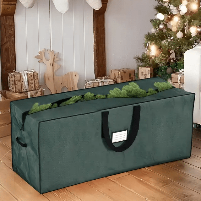 Christmas Tree Storage Bag – Heavy Duty Oxford | Waterproof & Tear Resistant - Eaze Mart