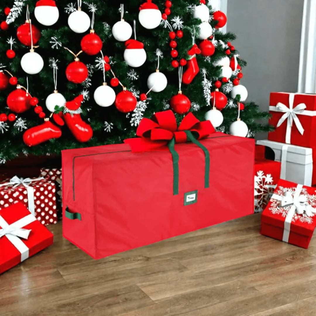 Christmas Tree Storage Bag – Heavy Duty Oxford | Waterproof & Tear Resistant - Eaze Mart