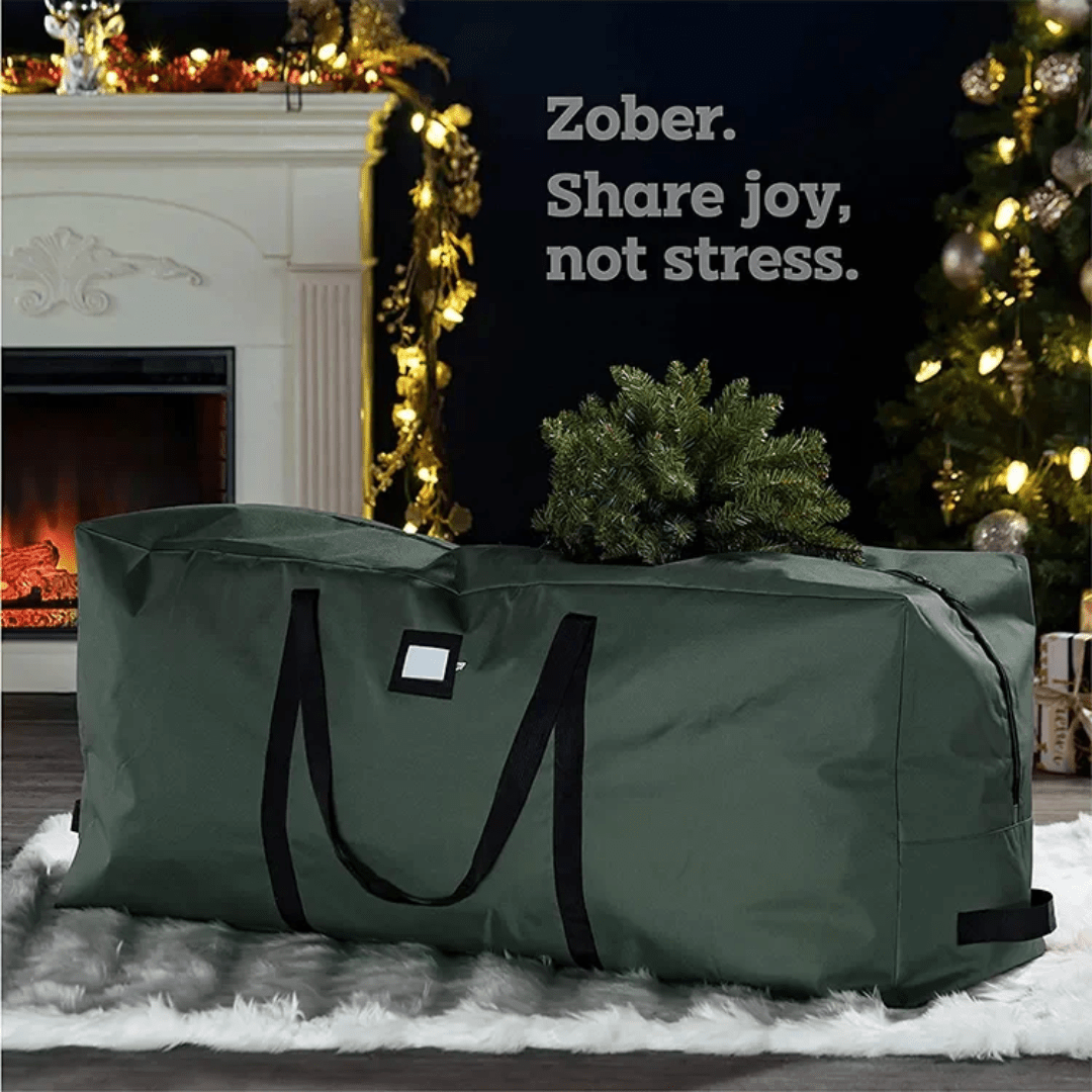 Christmas Tree Storage Bag – Heavy Duty Oxford | Waterproof & Tear Resistant - Eaze Mart