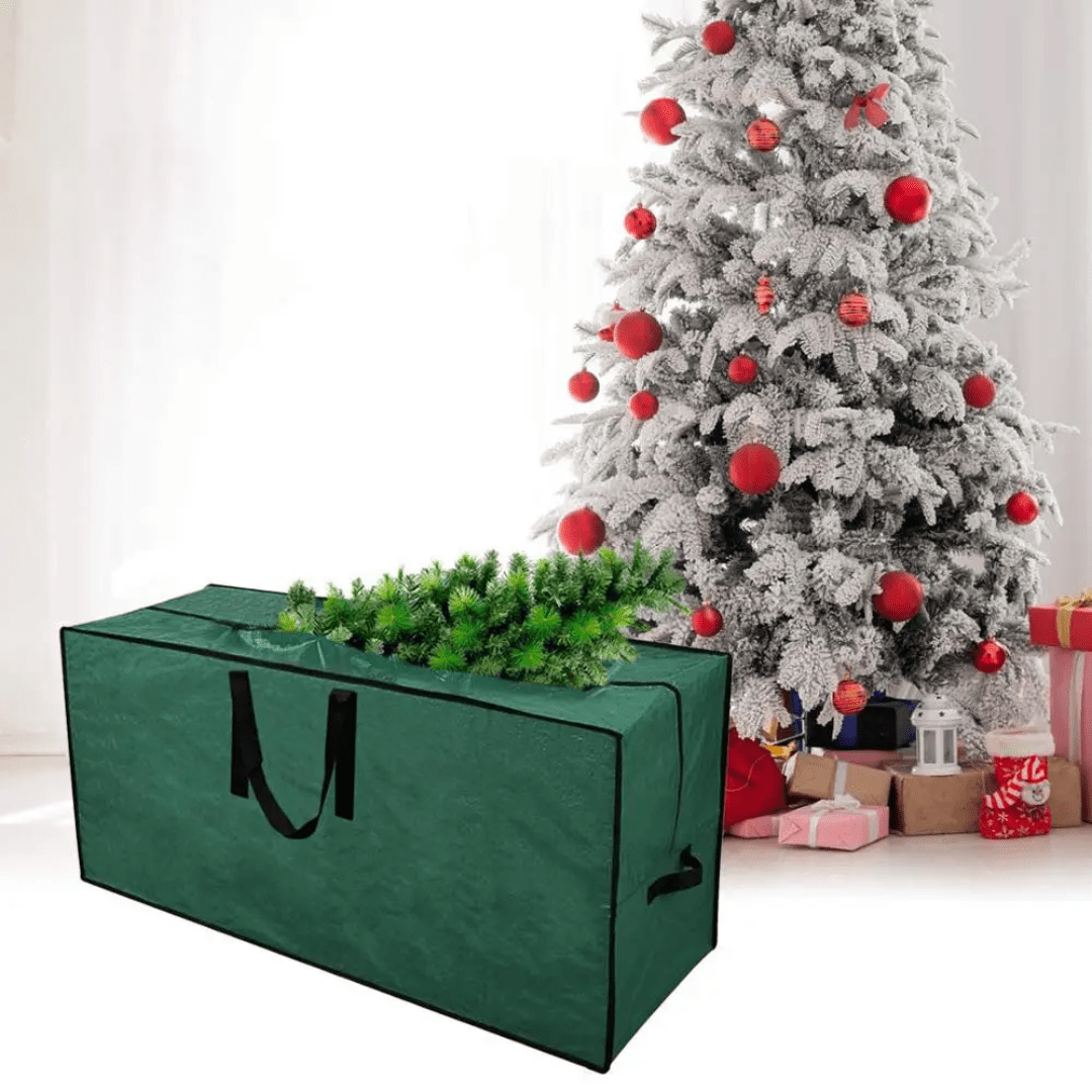 Christmas Tree Storage Bag – Heavy Duty Oxford | Waterproof & Tear Resistant - Eaze Mart