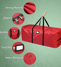 Christmas Tree Storage Bag – Heavy Duty Oxford | Waterproof & Tear Resistant - Eaze Mart
