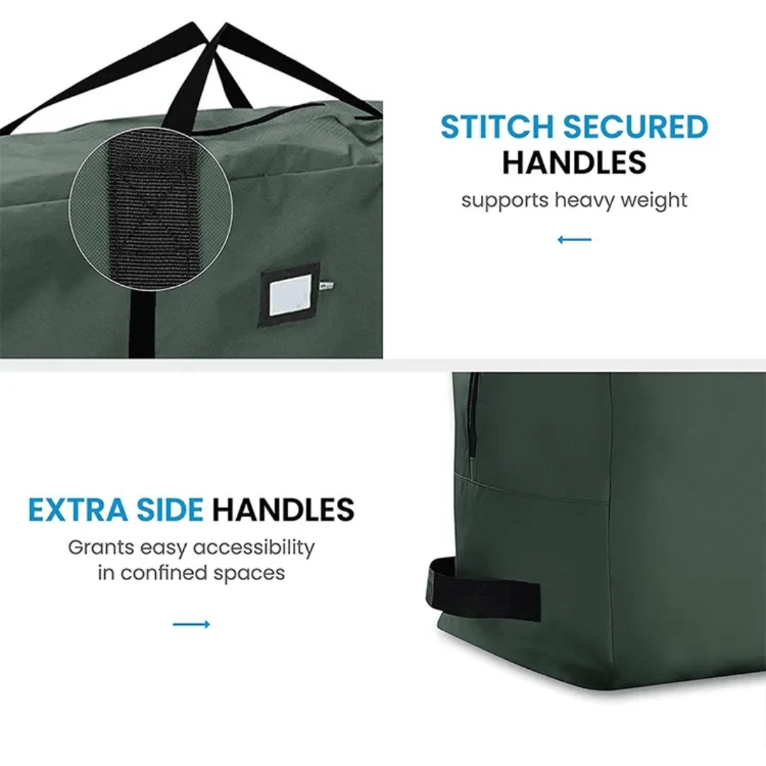Christmas Tree Storage Bag – Heavy Duty Oxford | Waterproof & Tear Resistant - Eaze Mart