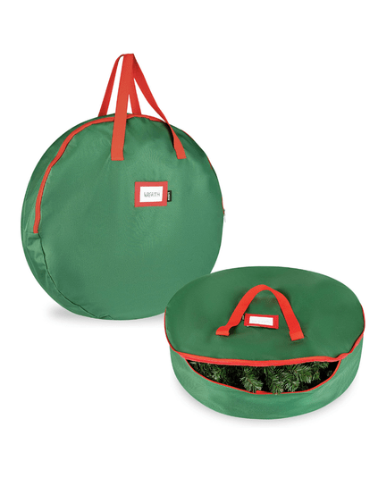 Christmas Wreath Storage Bag – Oxford Material with Label | Multiple Sizes & Colors - Eaze Mart