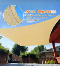 HDPE Rectangle Shade Sail – 98% UV Protection - Eaze Mart
