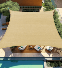 HDPE Square Shade Sail – 98% UV Protection - Eaze Mart