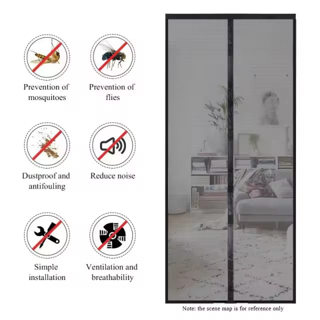 Magnetic Door Screen - Eaze Mart