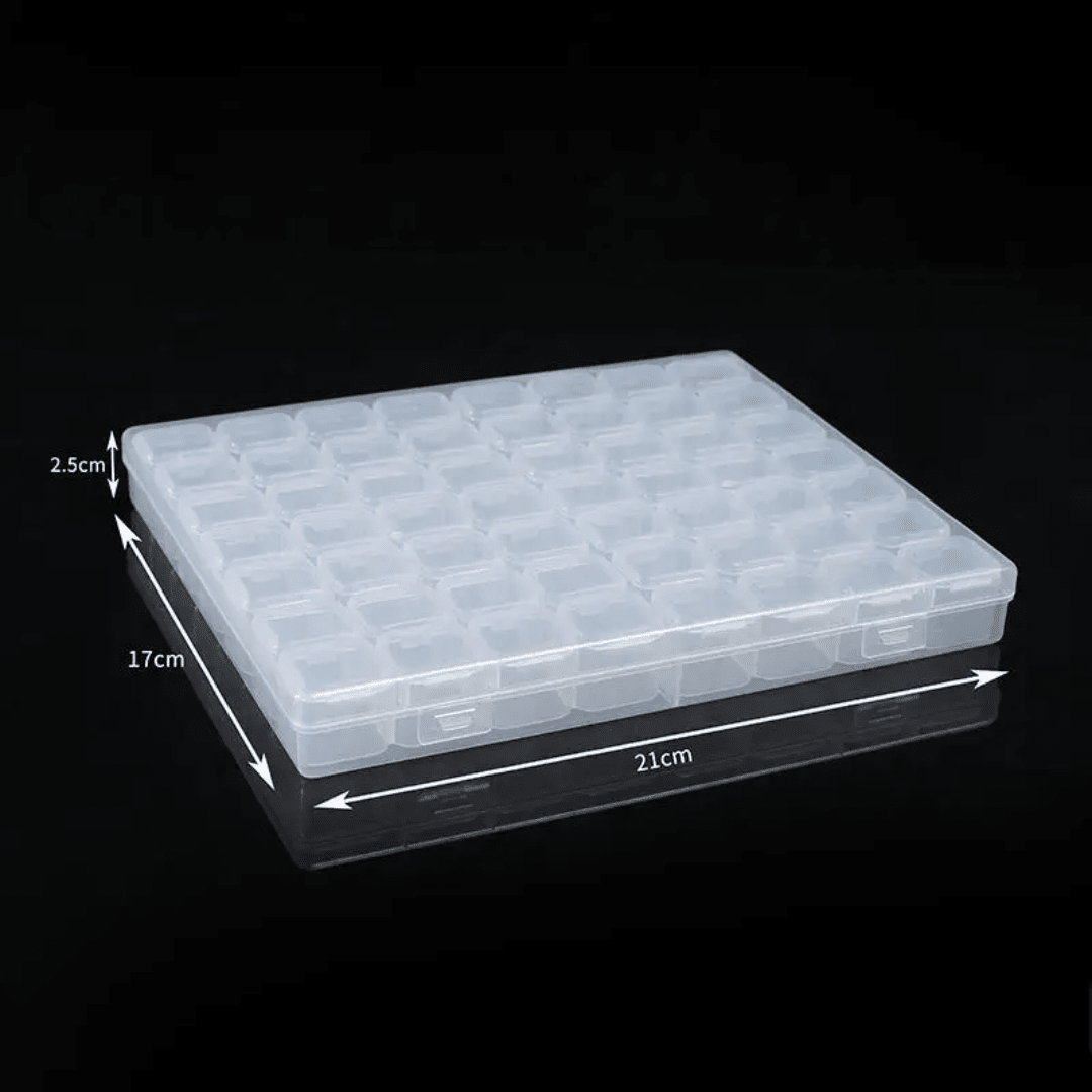 Multi - Compartment Jewelry Organizer Box – Transparent Storage Case - Eaze Mart