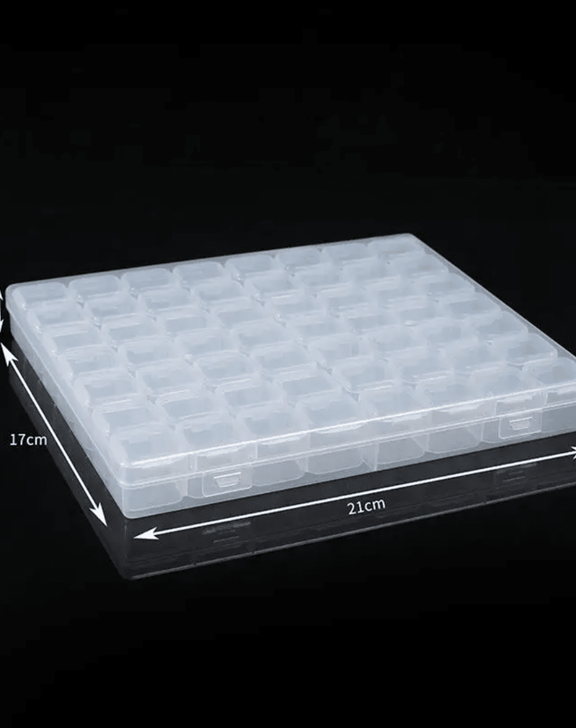 Multi - Compartment Jewelry Organizer Box – Transparent Storage Case - Eaze Mart