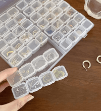 Multi - Compartment Jewelry Organizer Box – Transparent Storage Case - Eaze Mart