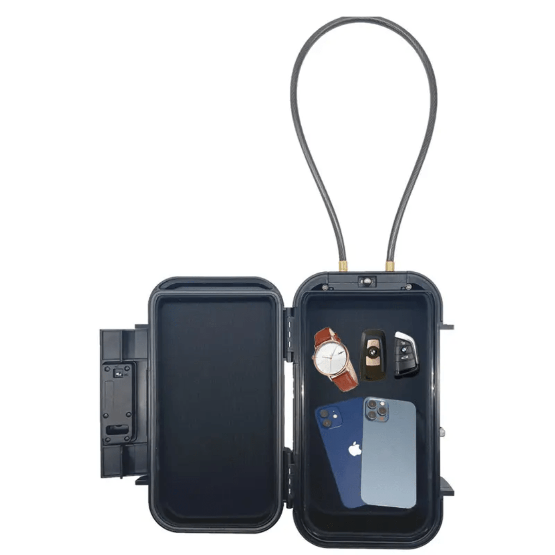 Portable Safe Lock Box – Waterproof Storage with Combination Lock - Eaze Mart