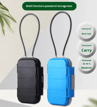 Portable Safe Lock Box – Waterproof Storage with Combination Lock - Eaze Mart