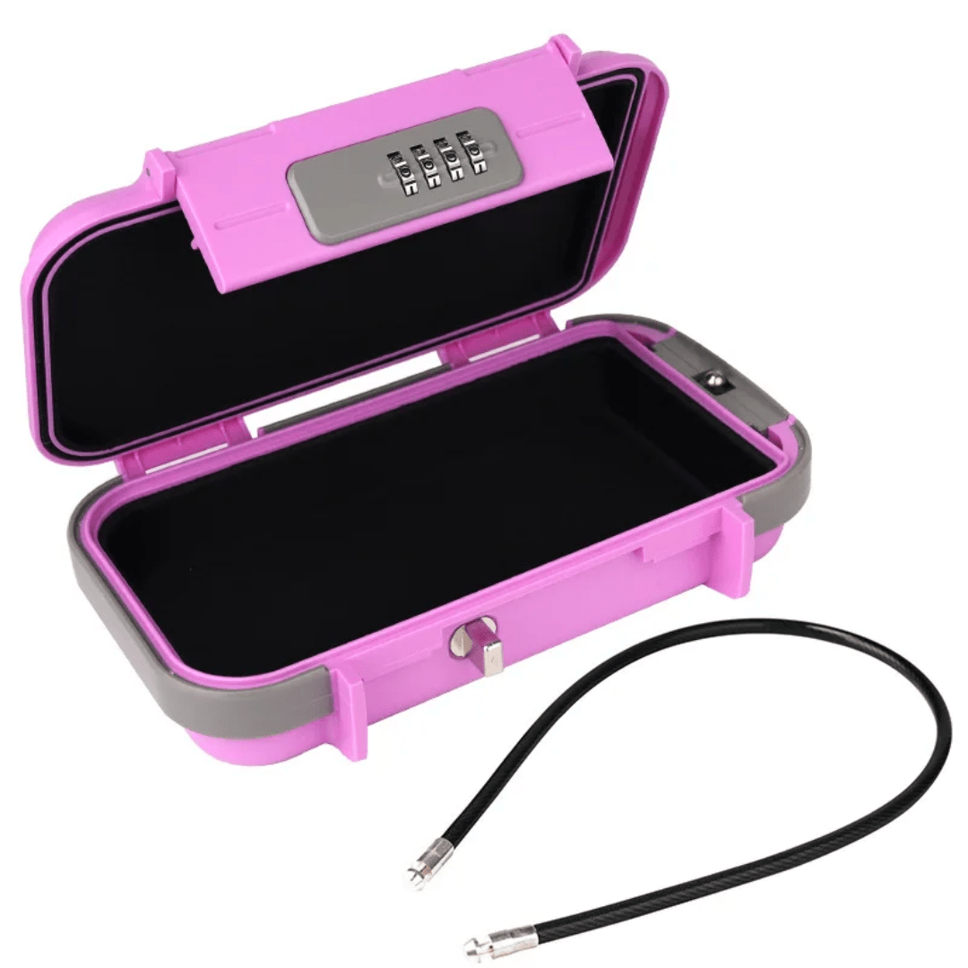 Portable Safe Lock Box – Waterproof Storage with Combination Lock - Eaze Mart