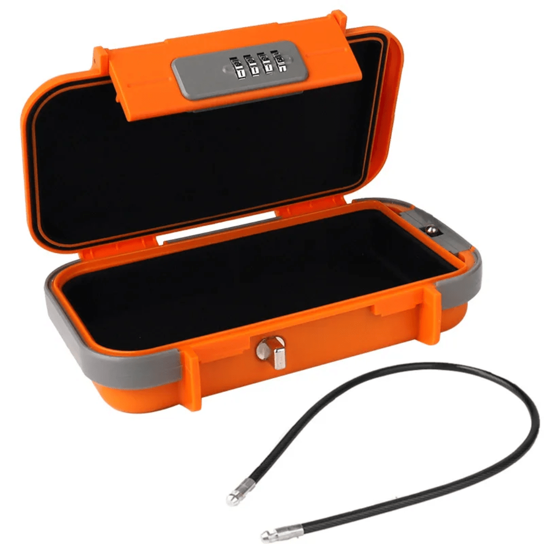 Portable Safe Lock Box – Waterproof Storage with Combination Lock - Eaze Mart