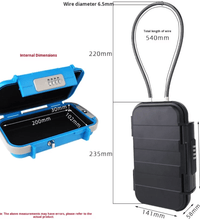 Portable Safe Lock Box – Waterproof Storage with Combination Lock - Eaze Mart