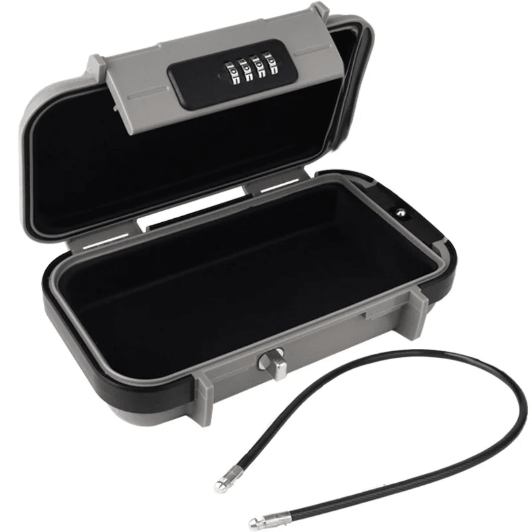 Portable Safe Lock Box – Waterproof Storage with Combination Lock - Eaze Mart