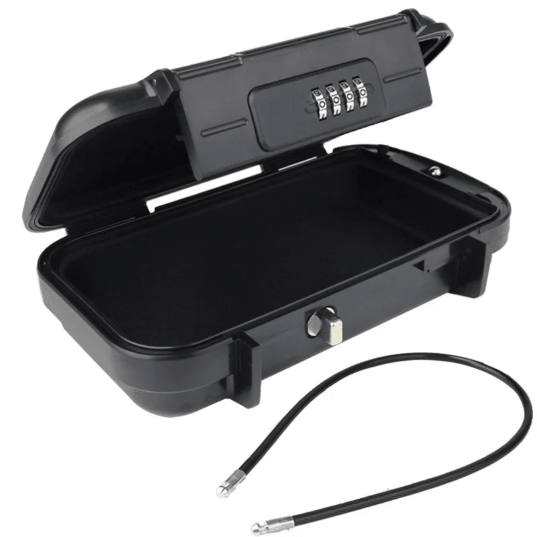 Portable Safe Lock Box – Waterproof Storage with Combination Lock - Eaze Mart