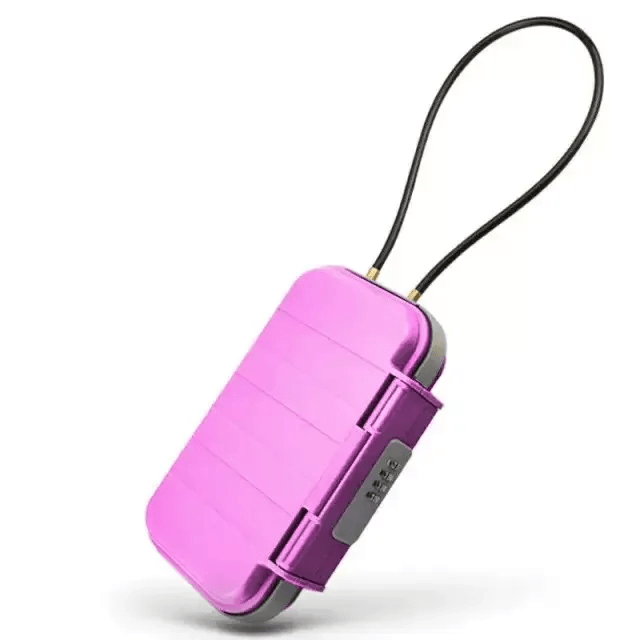 Portable Safe Lock Box – Waterproof Storage with Combination Lock - Eaze Mart