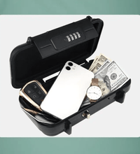 Portable Safe Lock Box – Waterproof Storage with Combination Lock - Eaze Mart