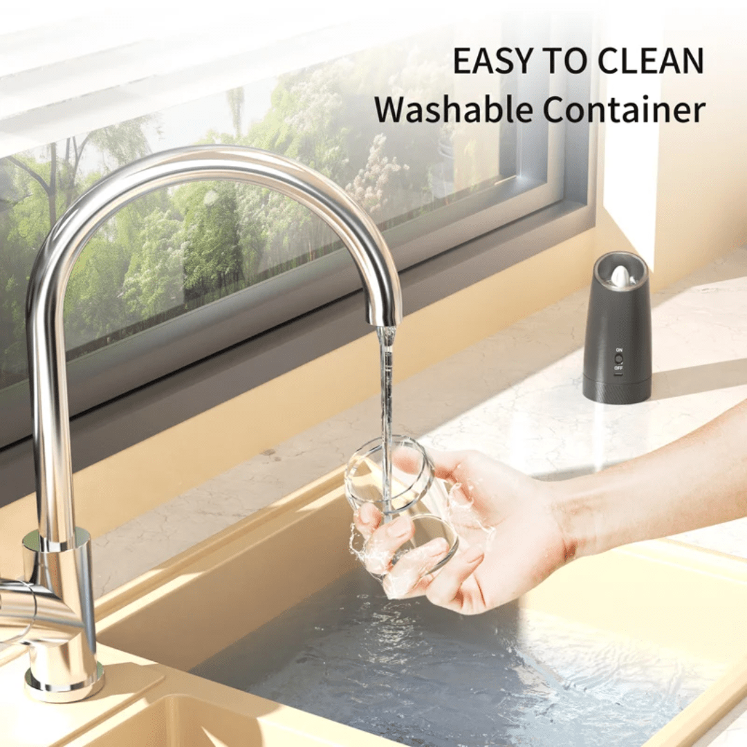 Rechargeable Electric Salt & Pepper Grinder Set – Stainless Steel, Adjustable Coarseness (2pcs) - Eaze Mart