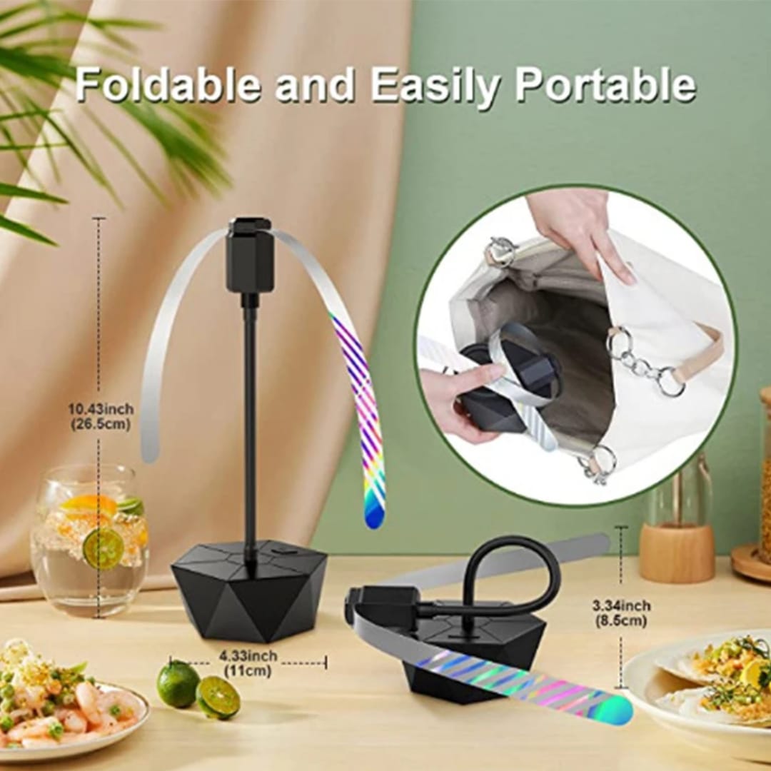 Rechargeable Fly Fan 🔥 Buy 2 or More & Get 10% OFF – Discount Applied at Checkout! - Eaze Mart