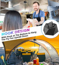 Rechargeable Fly Fan 🔥 Buy 2 or More & Get 10% OFF – Discount Applied at Checkout! - Eaze Mart