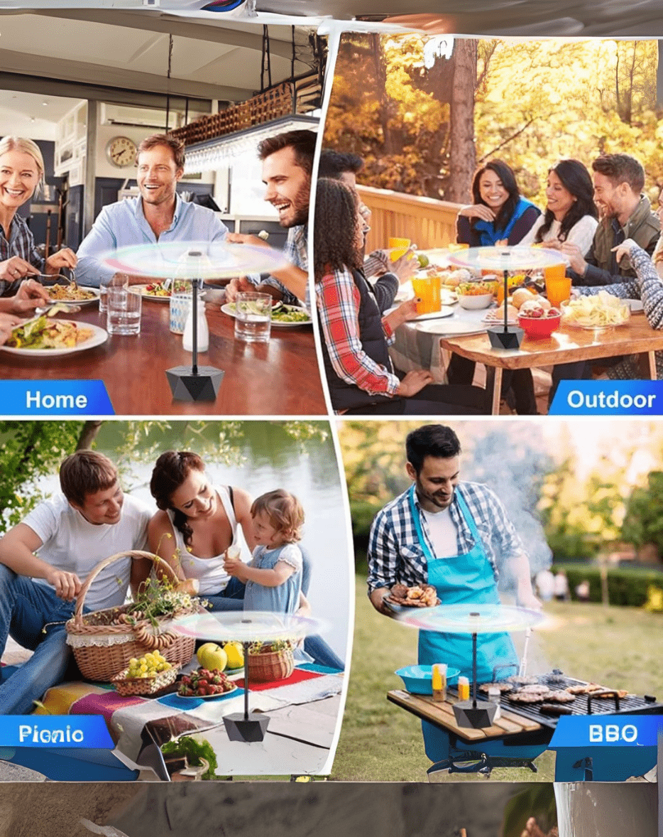 Rechargeable Fly Fan 🔥 Buy 2 or More & Get 10% OFF – Discount Applied at Checkout! - Eaze Mart