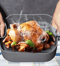 Reusable Silicone Air Fryer Basket - Eaze Mart