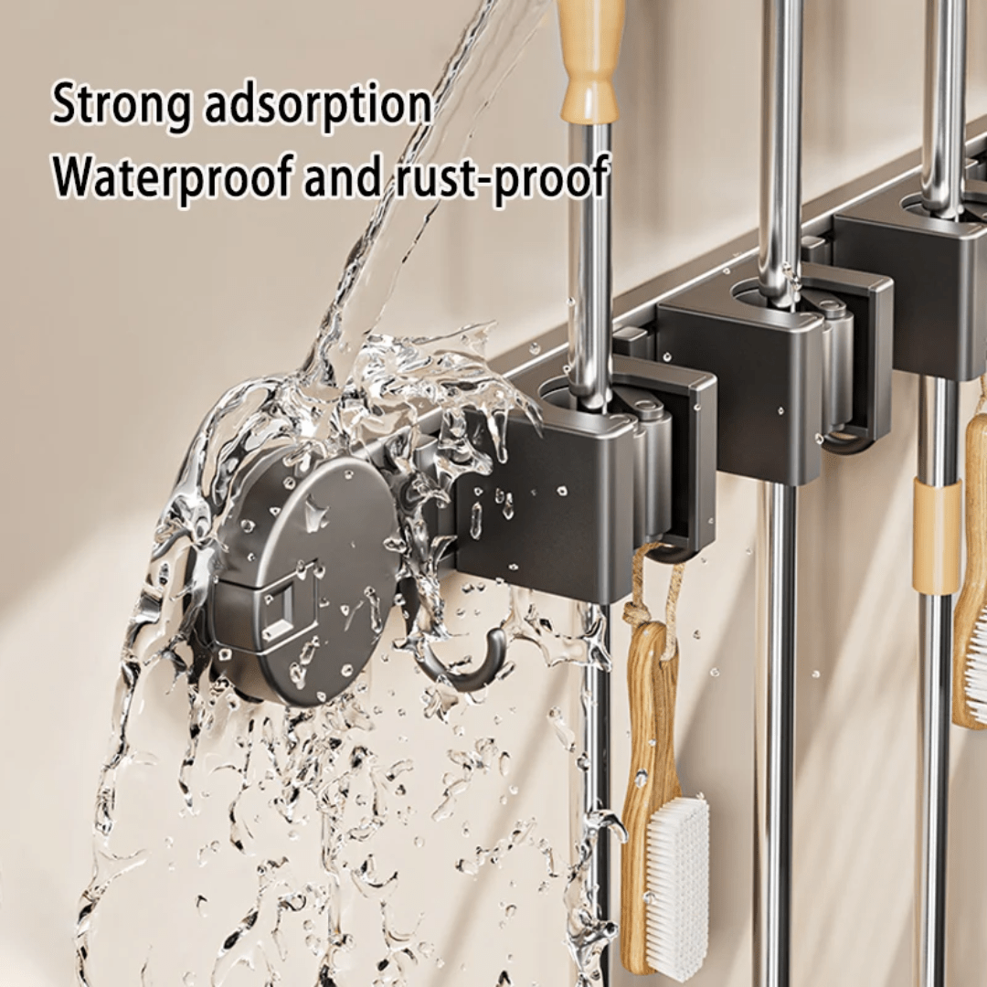 Suction Cup Bathroom Organizer Set – 4 Piece Aluminum Rack Bundle - Eaze Mart