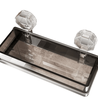 Suction Cup Storage Basket Rack - Eaze Mart