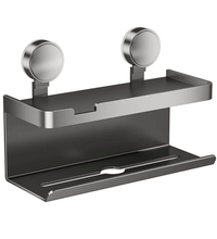 Suction Cup Tissue Holder with Shelf - Eaze Mart