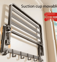 Suction Cup Towel Rack - 60cm - Eaze Mart