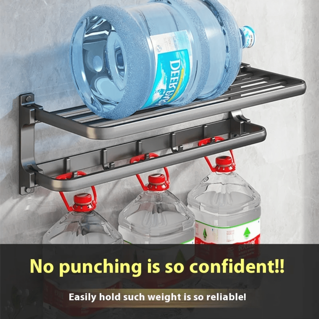 Suction Cup Towel Rack - 60cm - Eaze Mart