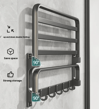 Suction Cup Towel Rack - 60cm - Eaze Mart