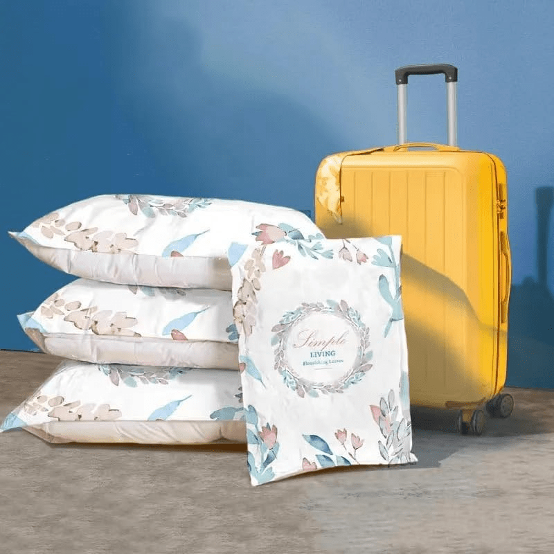 Vacuum Storage Bags Set (3 Bags + Electric Pump) - Eaze Mart