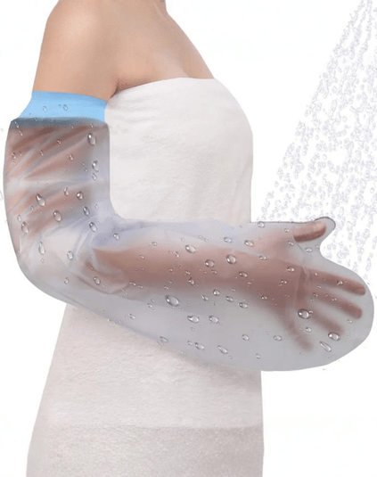 Waterproof Cast Cover – Reusable Shower & Water Activity Protector for Arm & Hand - Eaze Mart
