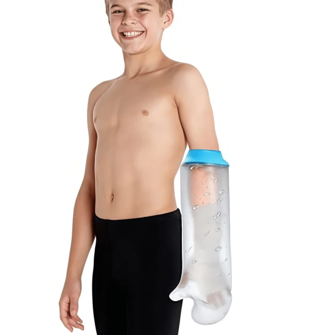 Waterproof Cast Cover – Reusable Shower & Water Activity Protector for Arm & Hand - Eaze Mart