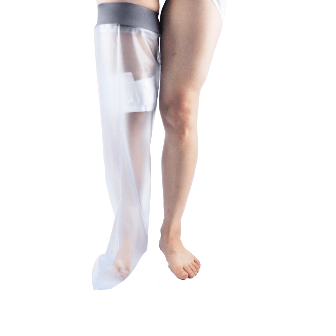Waterproof Cast Cover – Reusable Shower & Water Activity Protector for Leg & Foot - Eaze Mart