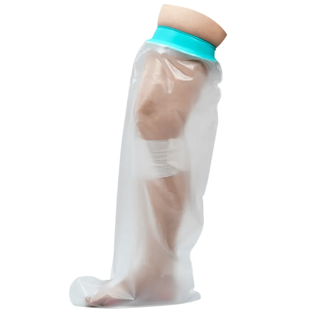 Waterproof Cast Cover – Reusable Shower & Water Activity Protector for Leg & Foot - Eaze Mart