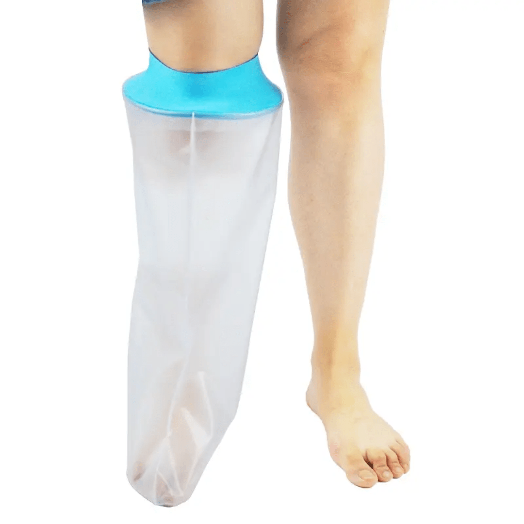 Waterproof Cast Cover – Reusable Shower & Water Activity Protector for Leg & Foot - Eaze Mart