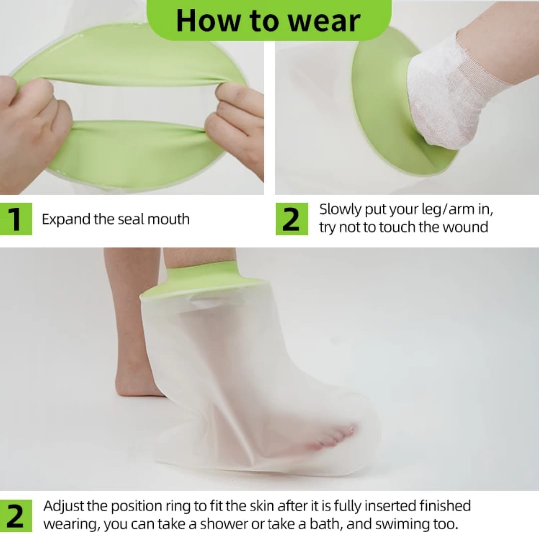 Wound & Cast Cover - Leg - Eaze Mart